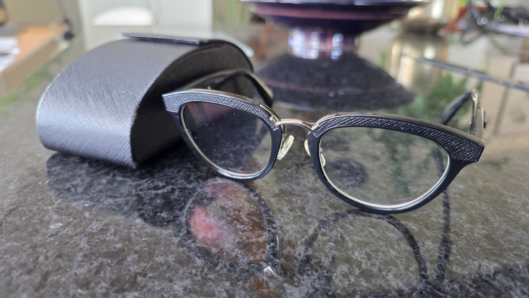 Prada Brillen & Gläser: Lunette de vue PRADA noire – Gebraucht aus Cheyres von Karine-Schweiz 5