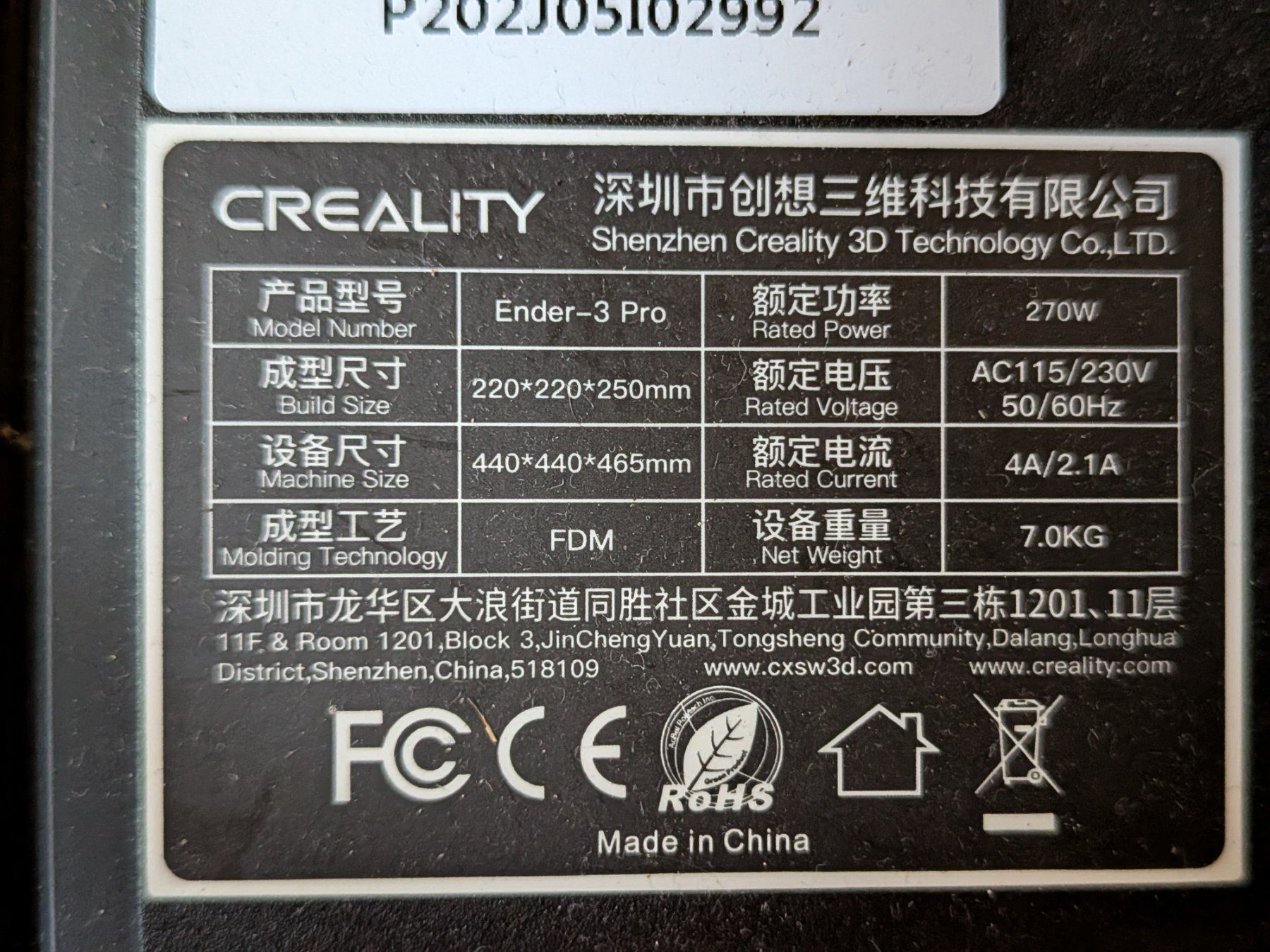 Creality Stampanti 3D: Imprimante 3D Creality Ender 3 Pro – Difettoso da Tramelan venduto da Vuilleumierd 4