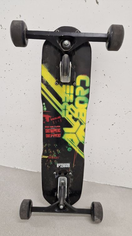 Skateboard FREEBORD 77 Cm 'Take Long Way Home' - Motif Cerf, Neuf Scellé