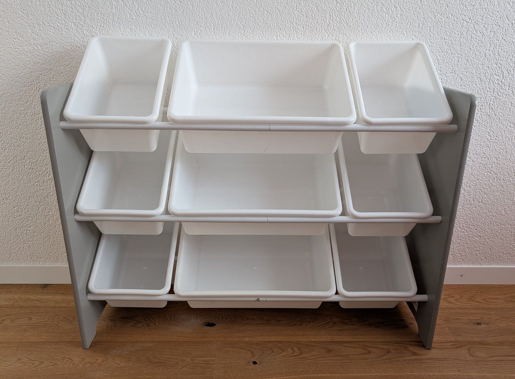 Scaffali: Regal mit 9 Aufbewahrungsboxen – Usato da Zollikofen venduto da dublerone 1