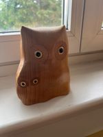 Spardose UBS / SBG Eule (Holz)