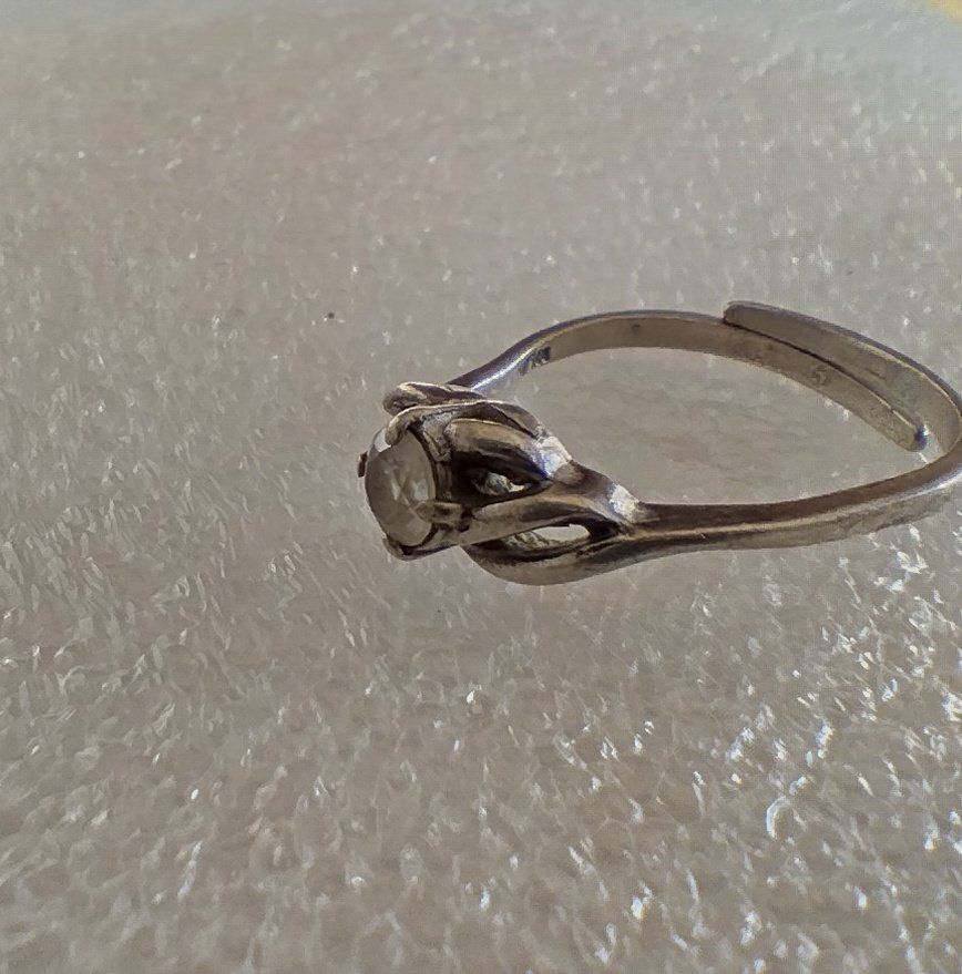 Anelli: VERSTELLBARER RING SILBER 925 – Usato da Romanshorn venduto da Glitzer-Paradies 2