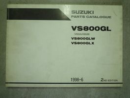 Ersatzteil -Katalog Suzuki VS 800 GL  Jg.1988-6