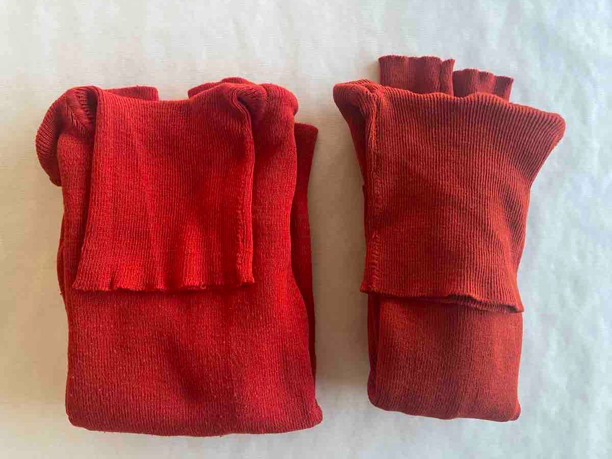 Maglioni & Felpe: Set Rollkragenpullover rot/orange, 70er – Usato da Horw venduto da Pem1278