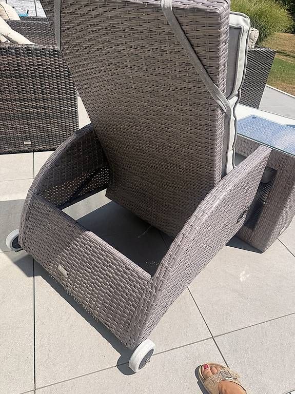 Liegen & Liegestühle: Kunst - Rattan Liege – Gebraucht aus Bottmingen von sst_6jhw 4
