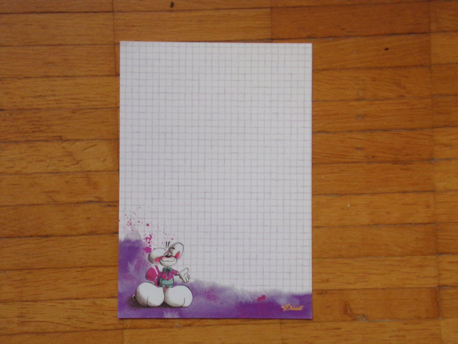 Carta: Diddl Blatt   A5   Nr.120 – Usato da Winterthur venduto da Jessi_di