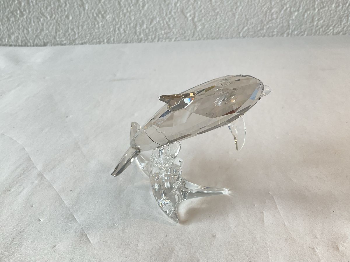 Swarovski Statuette: Swarovski Crystal, Dolphin Mother  – Usato da Malleray venduto da Robot12 4