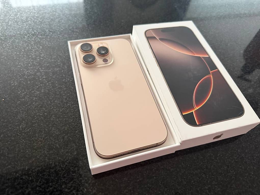 Handys / Smartphones: Apple iPhone 16 Pro, Desert Titanium, 128 GB – Gebraucht aus Zuchwil von Alelerma 1