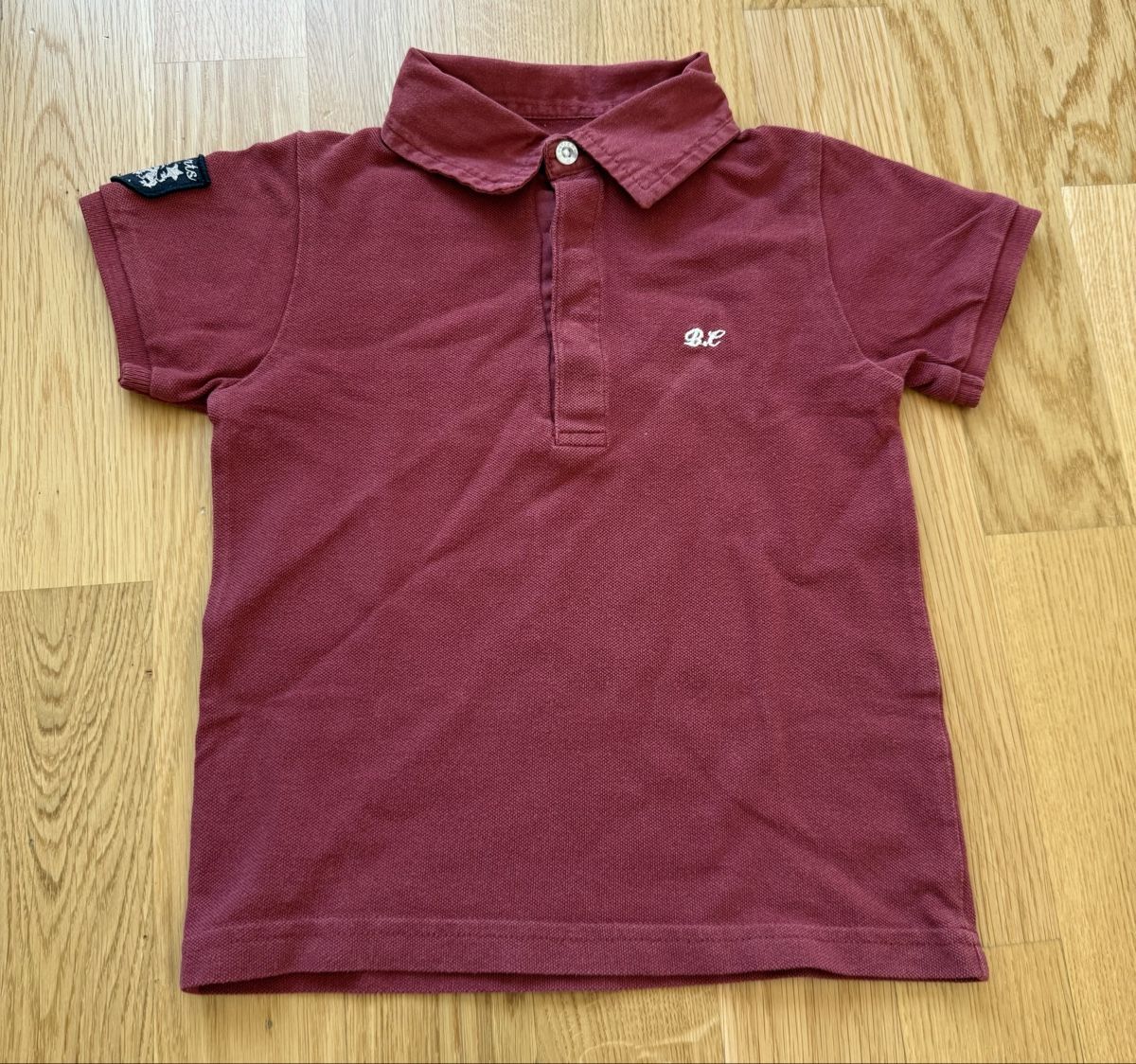 Camicie, T-shirt & Polo: Polo d'été bordeaux, taille 92 cm – Usato da Genève venduto da valmath