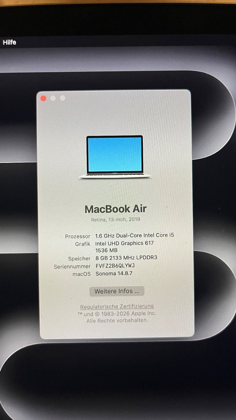 Apple Notebook: MacBook Air, Rentina, 13", 2019 – Usato da Triesen venduto da in_Trisuna 4