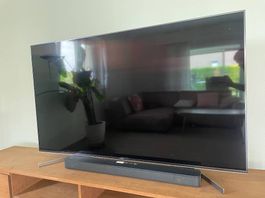 Sony Bravia 65 Zoll 4K TV + Soundbar mit Subwoofer