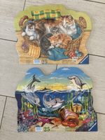 Ravensburger Puzzle 25 Teile Delfine und Katzen