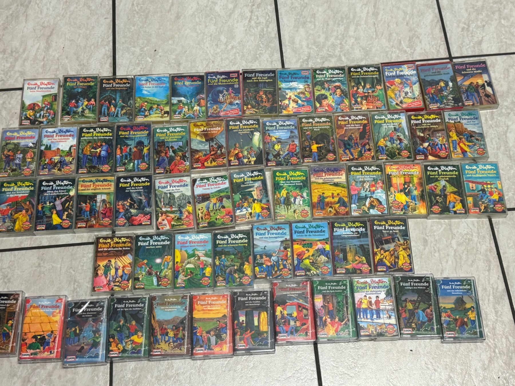Musicassette: 59 Kassetten Fünf Freunde – Usato da Kaiseraugst venduto da Drasa 1