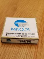 Minolta Mattscheibe / Focusing Screen Type PM