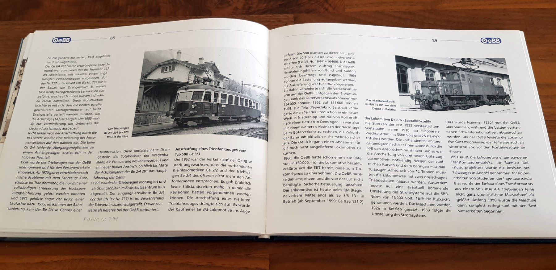 Libri: OeBB Oensingen-Balsthal-Bahn – Usato da Birrwil venduto da dirtyoldtown 6