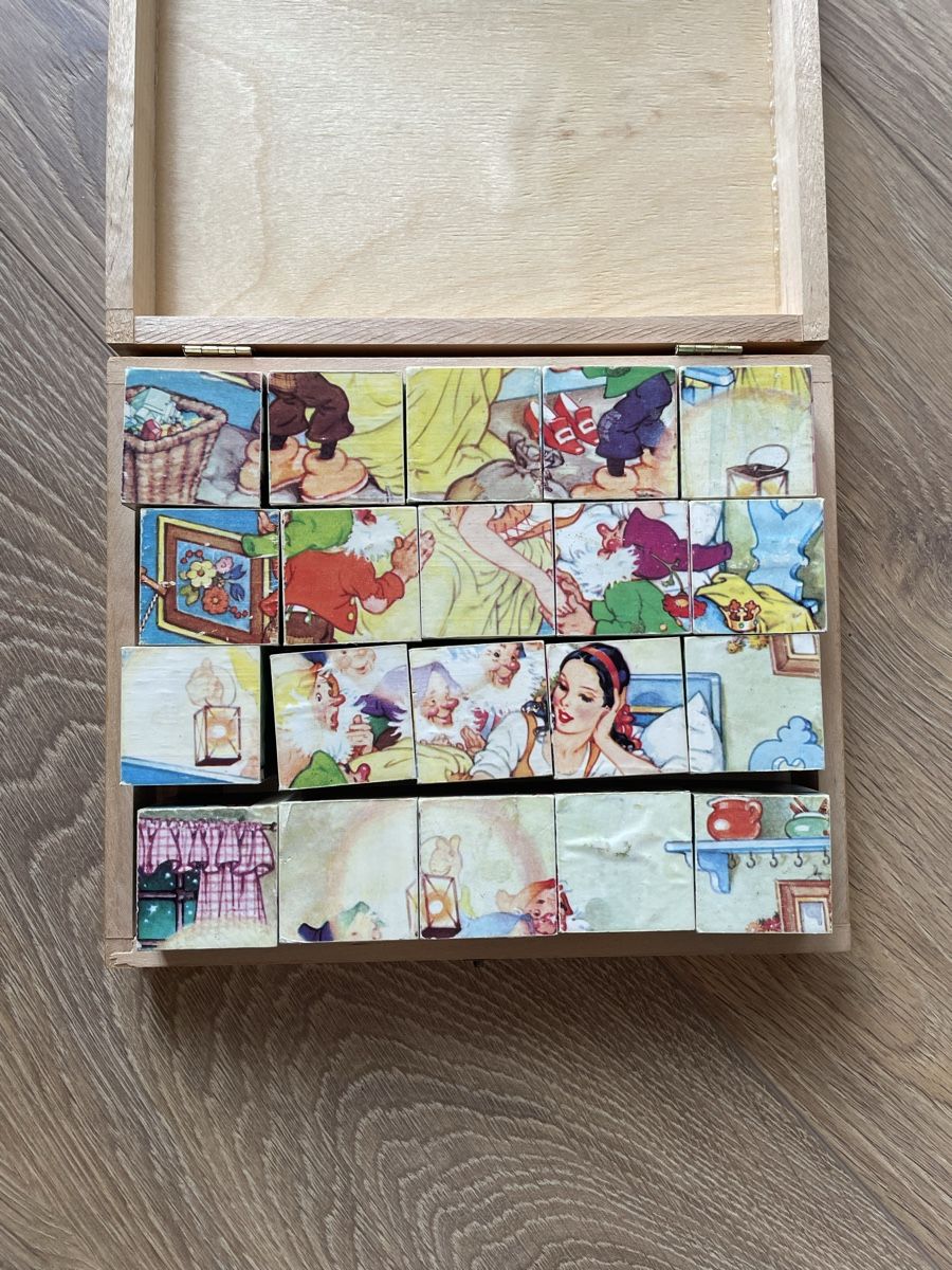 Eichhorn Giochi: Anciens puzzle / Cubes en bois Eichhorn – Usato da Lonay venduto da ju-71 3