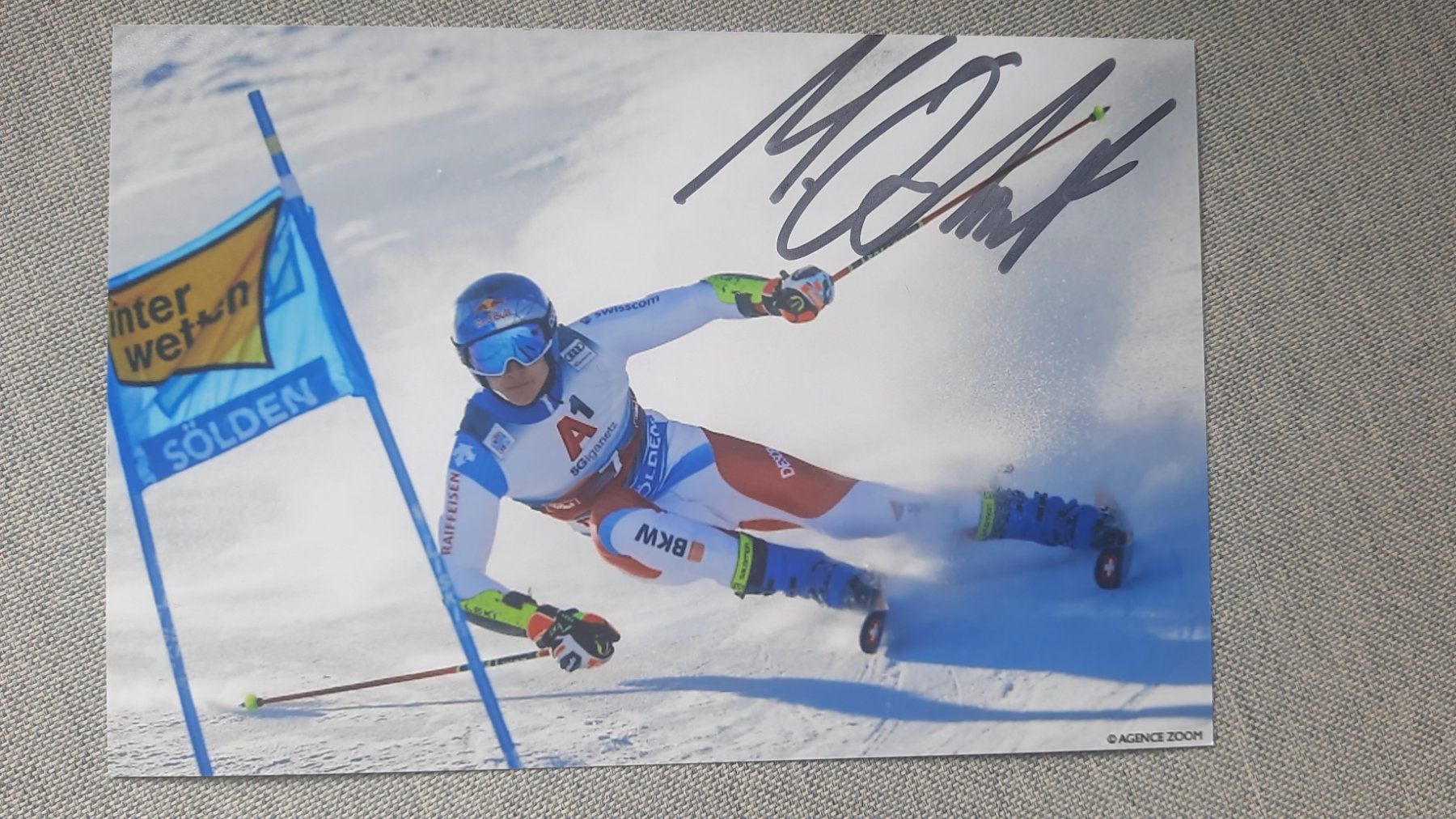 Autografi: Autogramm Marco Odermatt – Usato da Schmerikon venduto da Olympia04
