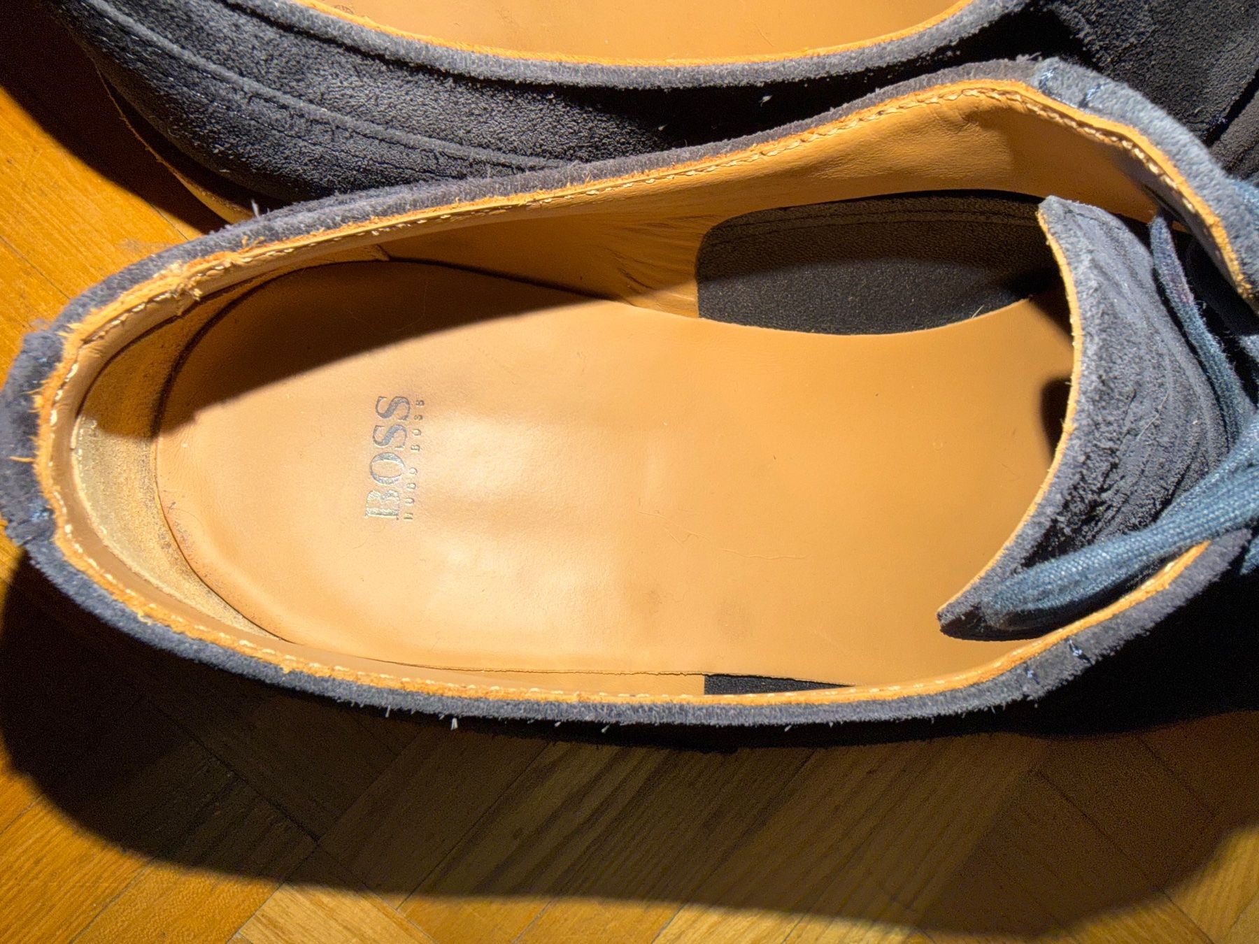 Hugo Boss Herrenschuhe: Hugo Boss Schuhe, Wildleder, Blau, Gr. 7 – Gebraucht aus bioggio von lenny023 3