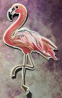 Neuer Flamingo Aufnäher, Flicken zum Aufbügeln, Sommer