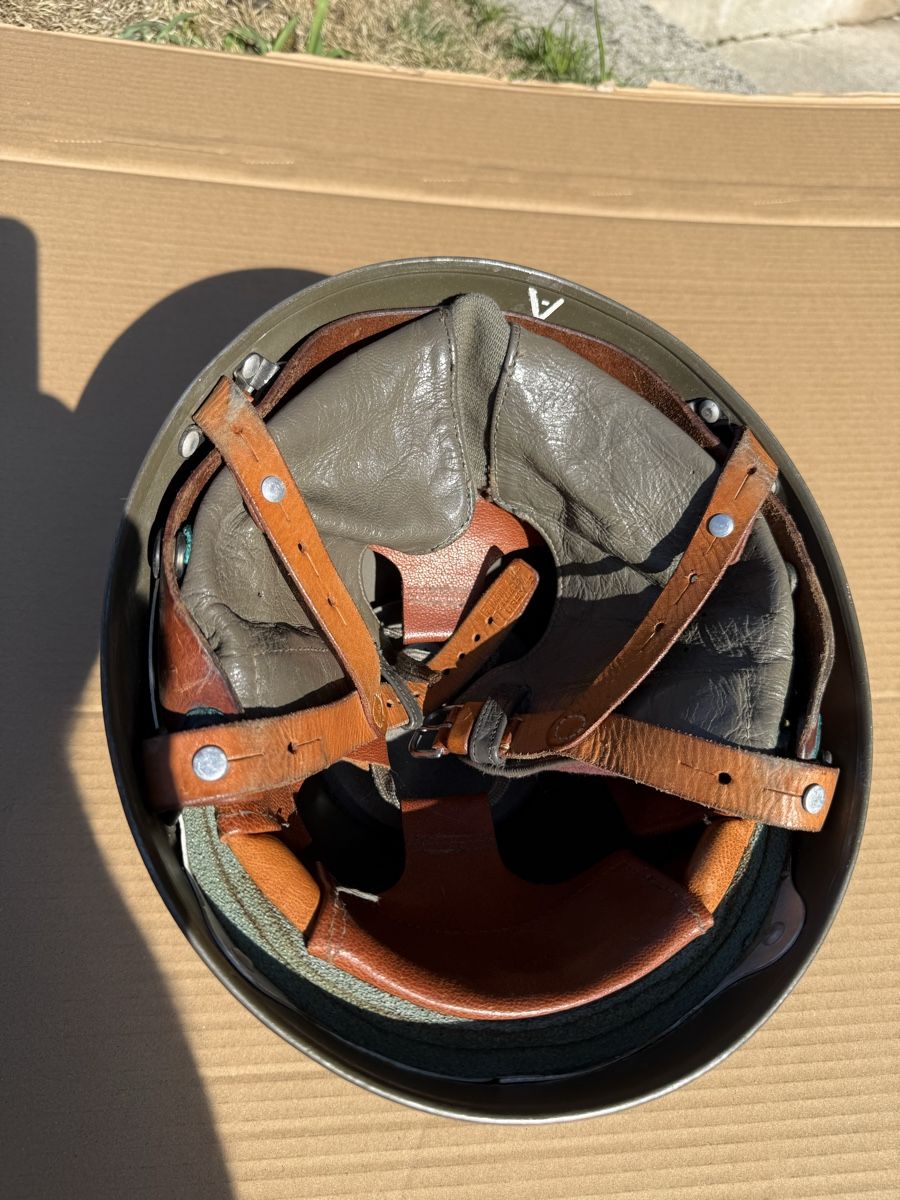 Uniformi & Effetti personali: Militär Motorradfahrer Helm – Usato da Zell LU venduto da wert59 1
