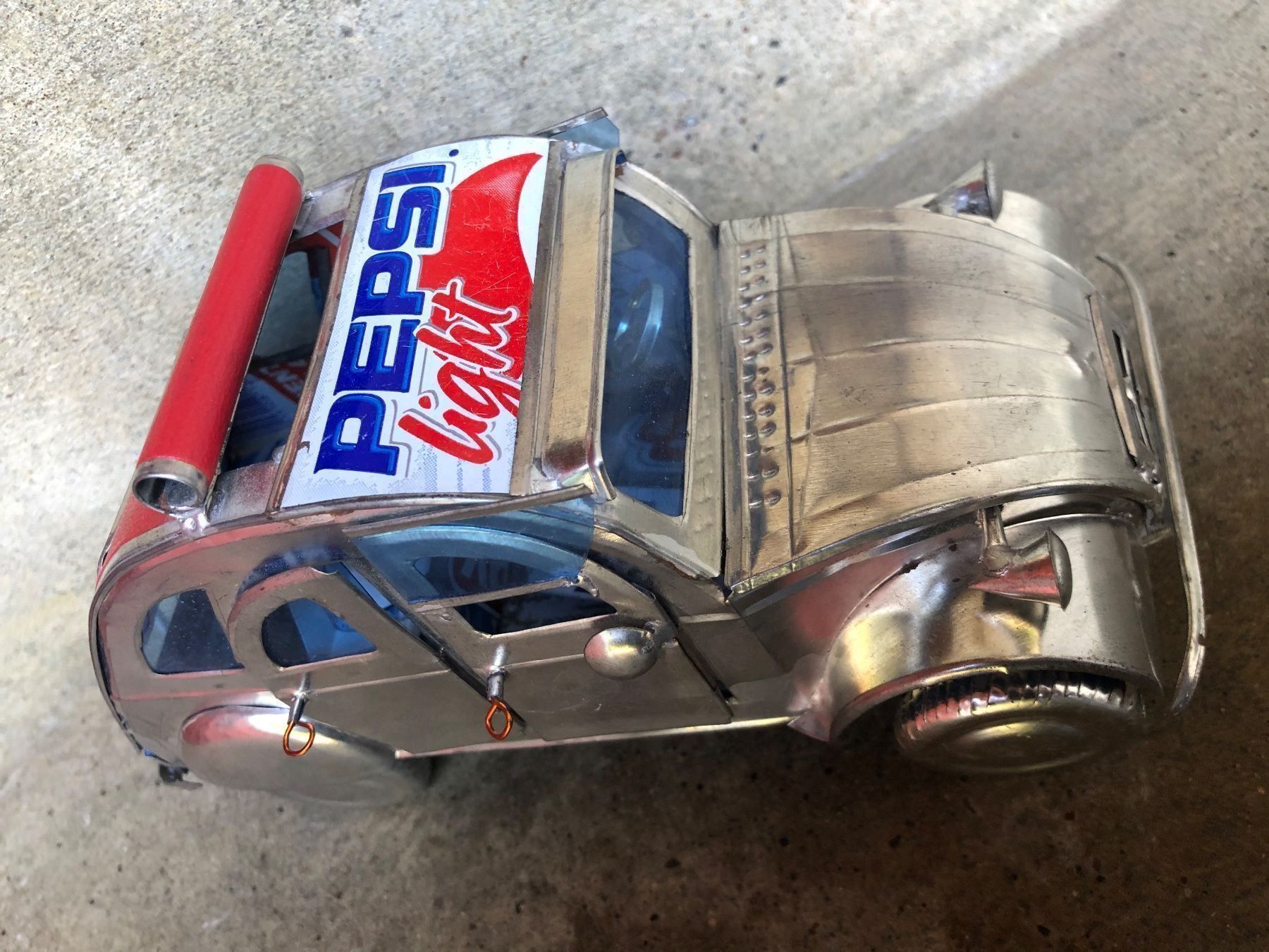 Citroën Modellini d'auto: Citroen 2cv döschwo Oldtimer pepsi blech – Usato da Reinach AG venduto da rares75 2