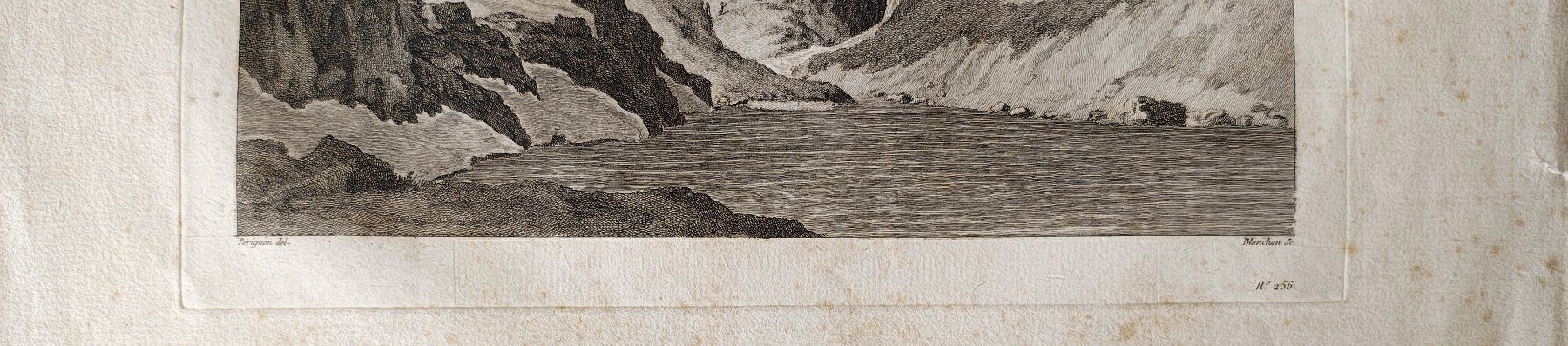 Incisioni: Kupferstich Gotthardpass Schweiz, Pérignon, um 1780 – Usato da Zürich venduto da artsandstuff 2