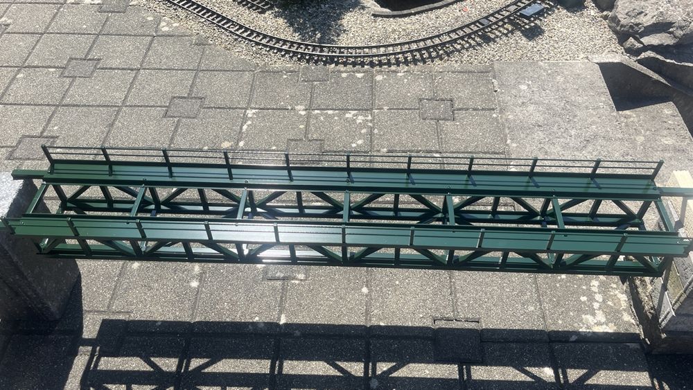 Busch Modelleisenbahn Brücken Set - 2 Brücken Für Chemin De Fer De Kampagne Kurve