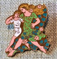 I753 - Kunst Pin Simone Erni - Frau Kind