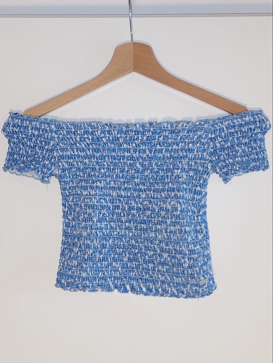 Pull&Bear Tops: Top bleu d’été taille M – Gebraucht aus Épalinges von lola_vp_99