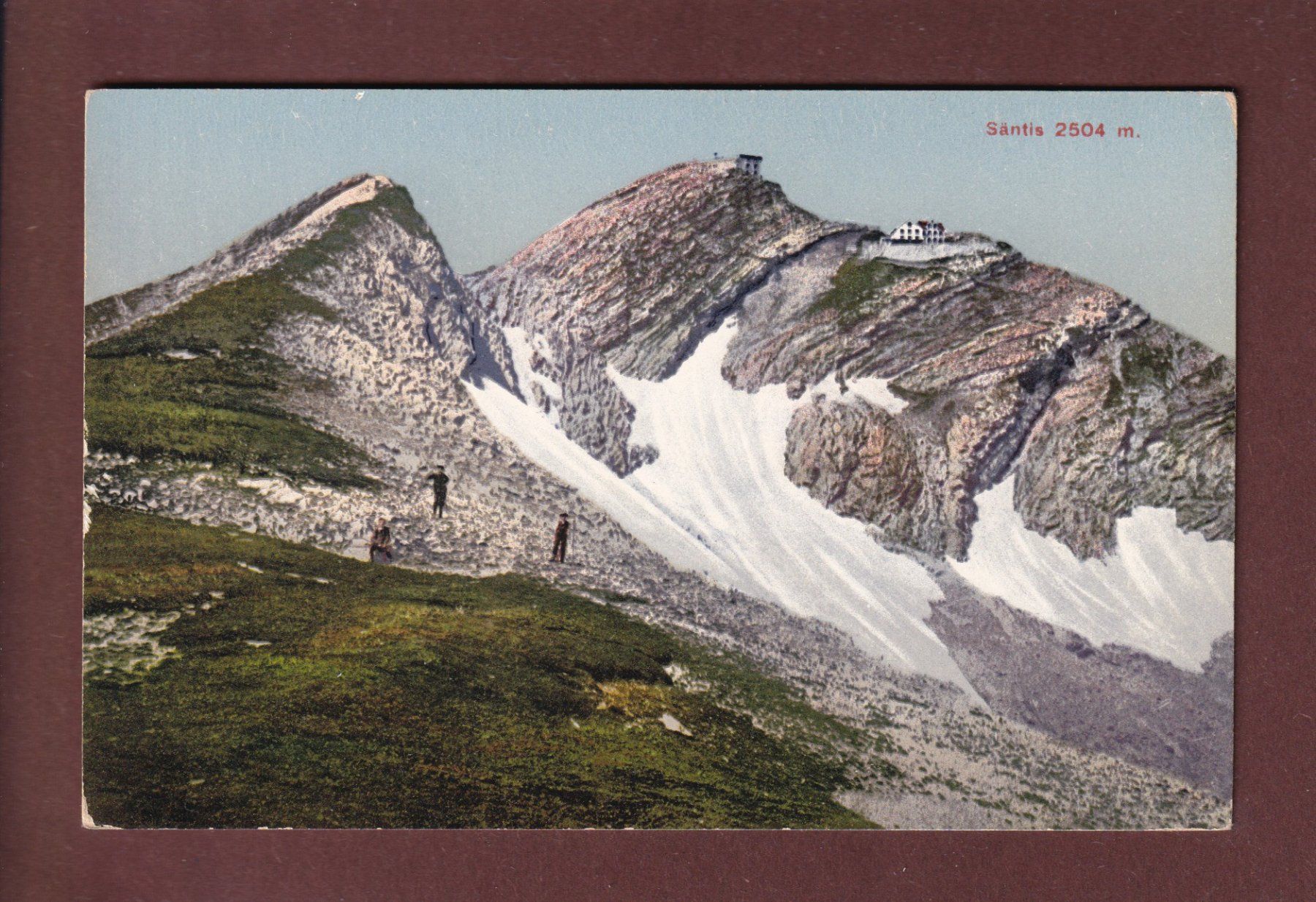 Cartoline postali: SÄNTIS – Usato da Pully venduto da nicecards