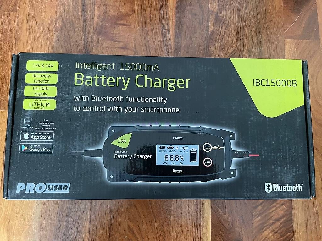 Caricatori & Batterie: ProUser - 15A IBC15000B Ladegerät – Nuovo e nell'imballaggio originale da Schötz venduto da Tech_Shop 2