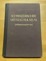 Schweizerischer Mittelschulatlas Jubiläumsausgabe 1948
