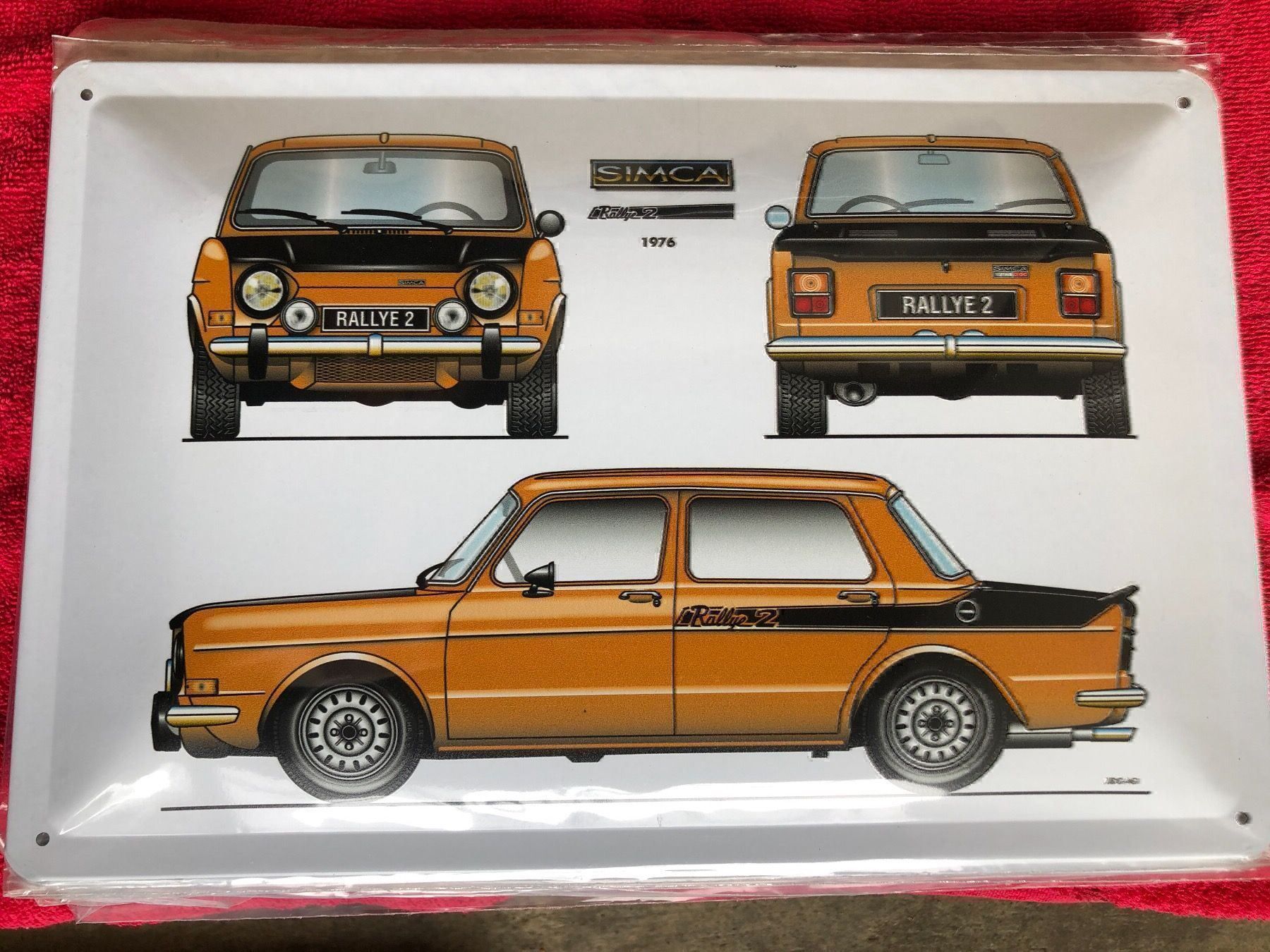 Insegne: Simca Rallye 2 1976 – Nuovo (secondo la descrizione) da Reinach AG venduto da rares75