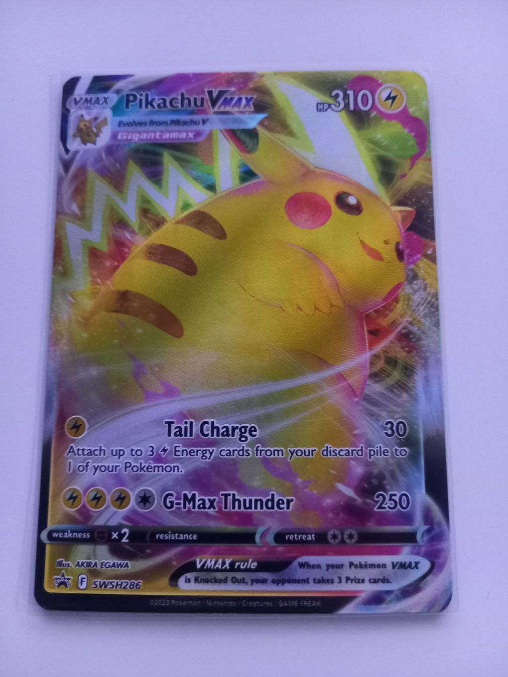Pokémon Sammelbilder & Trading cards: Pikachu VMax #SWSH286 - Promo - EN – Neu (gemäss Beschreibung) aus Genève von eti_lnc7 2