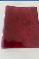 Cartier note book cover in lovely embossed leather with logo