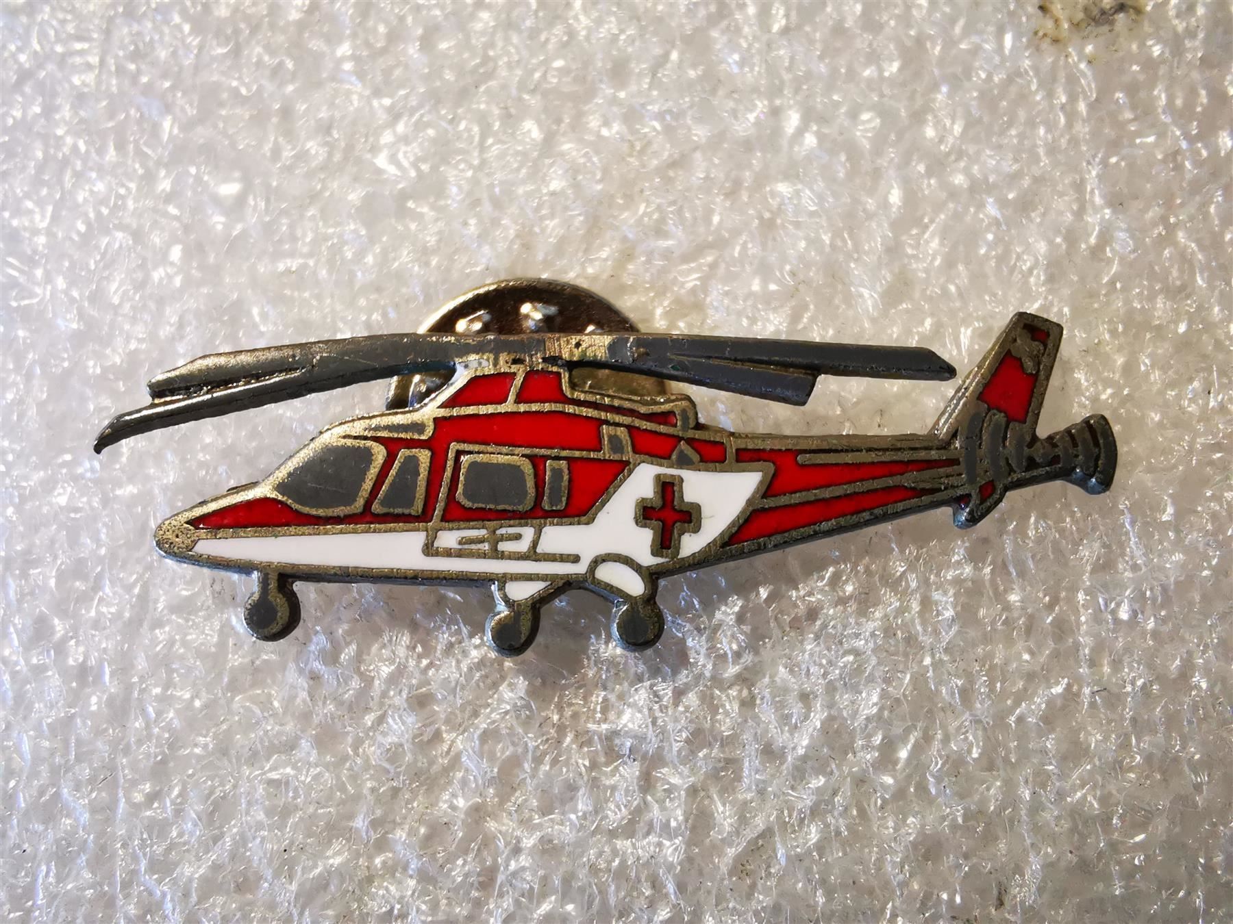 Placchette & Badge: Ansteckpin 51: Rega Helikopter – Usato da Oppligen venduto da Pin-Fall-Shop