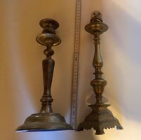 Bougeoir et lampe ancienne
