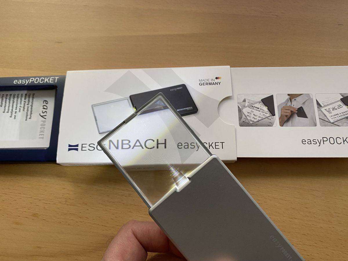 Eschenbach Sonstiges zu Optik: Eschenbach Leuchtlupe easyPOCKET 3x – Neu und originalverpackt aus Hombrechtikon von Loollaan 3