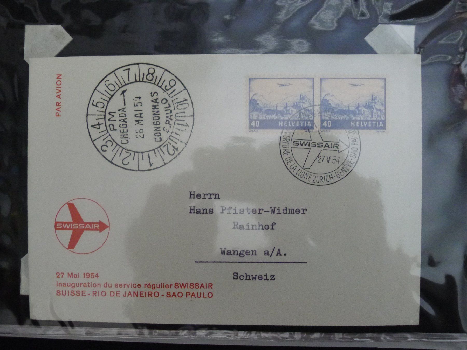 Alle Briefmarken: Flugpost Sammlung mit 46 Bildern ab Fr. 1.- – Gebraucht aus Dagmersellen von q1w2e3r4 4