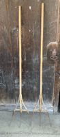 Heugabeln antik Holzmetall 2 Stück, guter Zustand