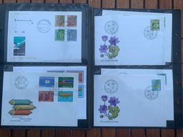 1975 - Classeur 70 FDC - mit Einzelmarken - avec tbr isolés