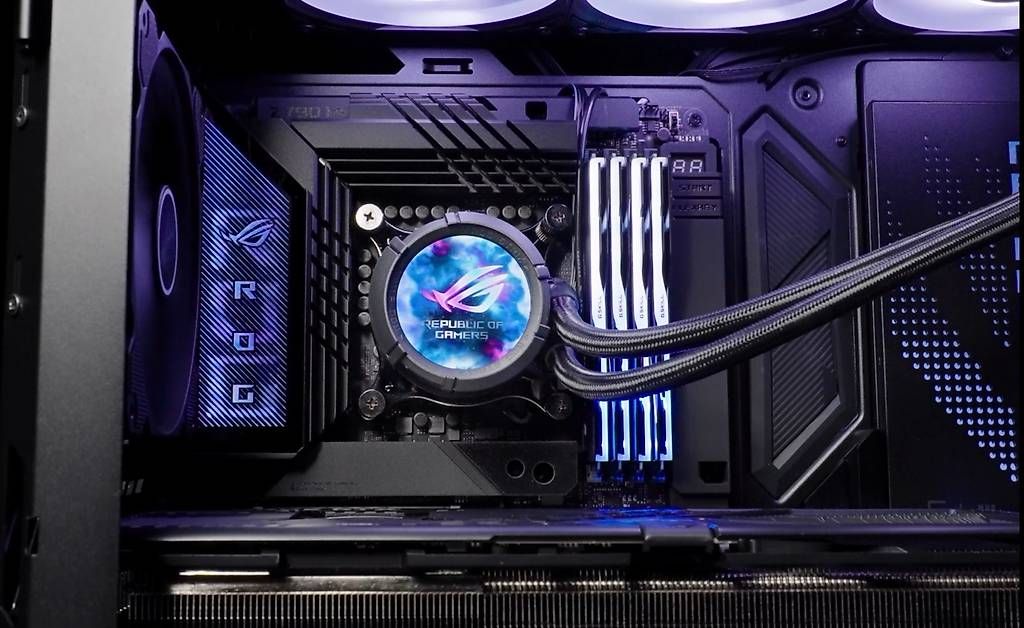 Asus Componenti elettronici: Aio Asus ROG STRIX LC III 360 ARGB LCD – Nuovo (secondo la descrizione) da Breganzona venduto da Fr3d83 4