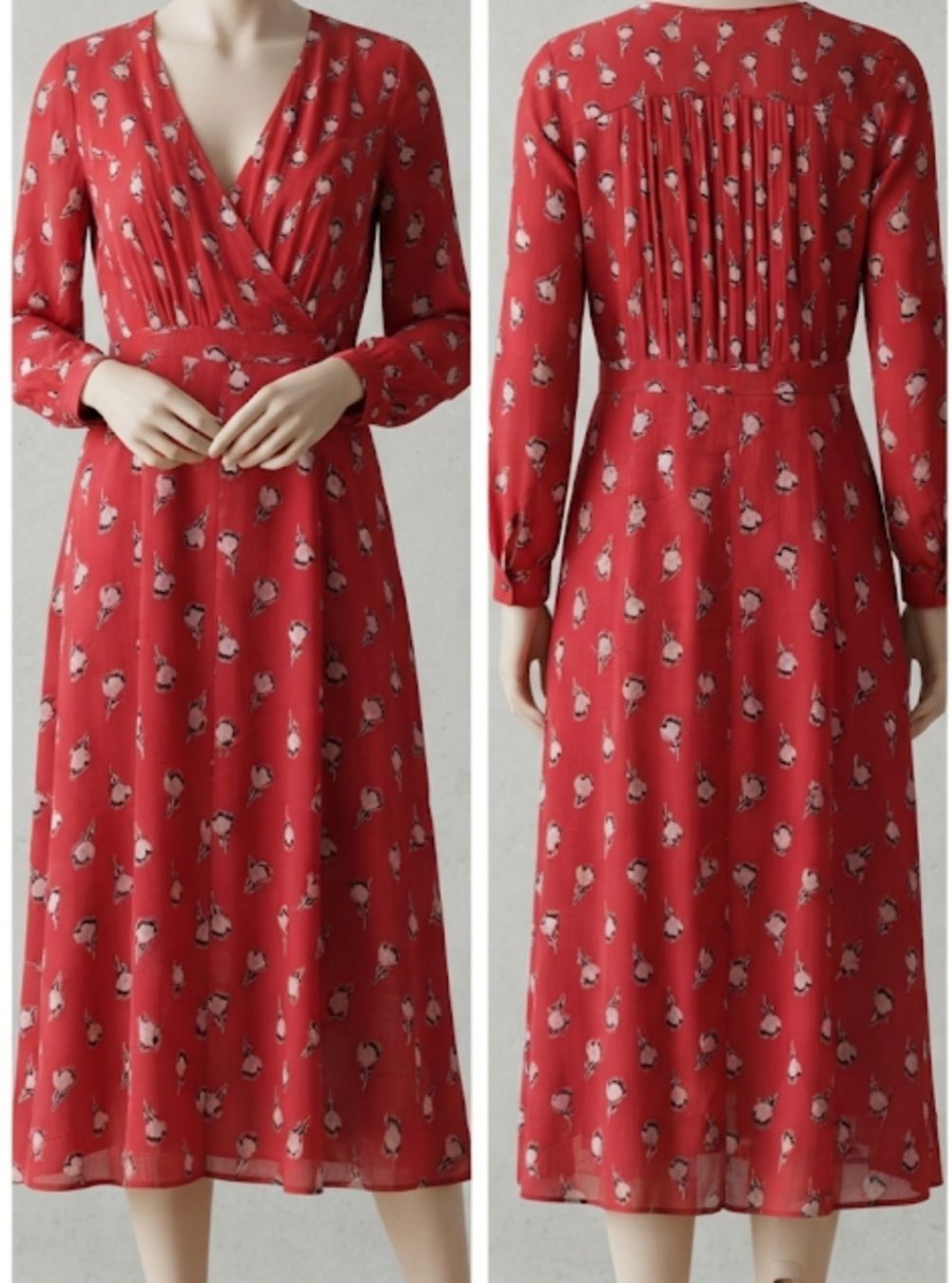 Ba&Sh Vestiti: Robe ba&sh imprimée rouge taille 3 ( L) – Usato da Niedergösgen venduto da Eva2410