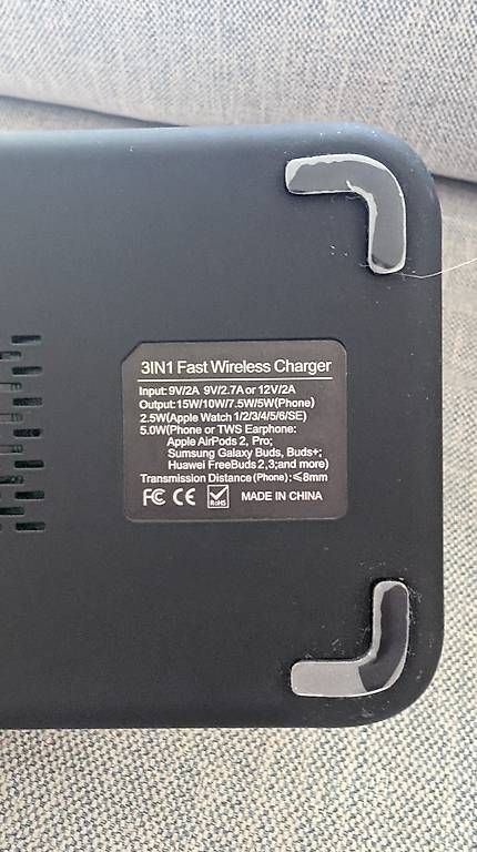 Caricabatterie: 3 in 1 wireless fast charger – Usato da Nussbaumen AG venduto da sziszi89 1