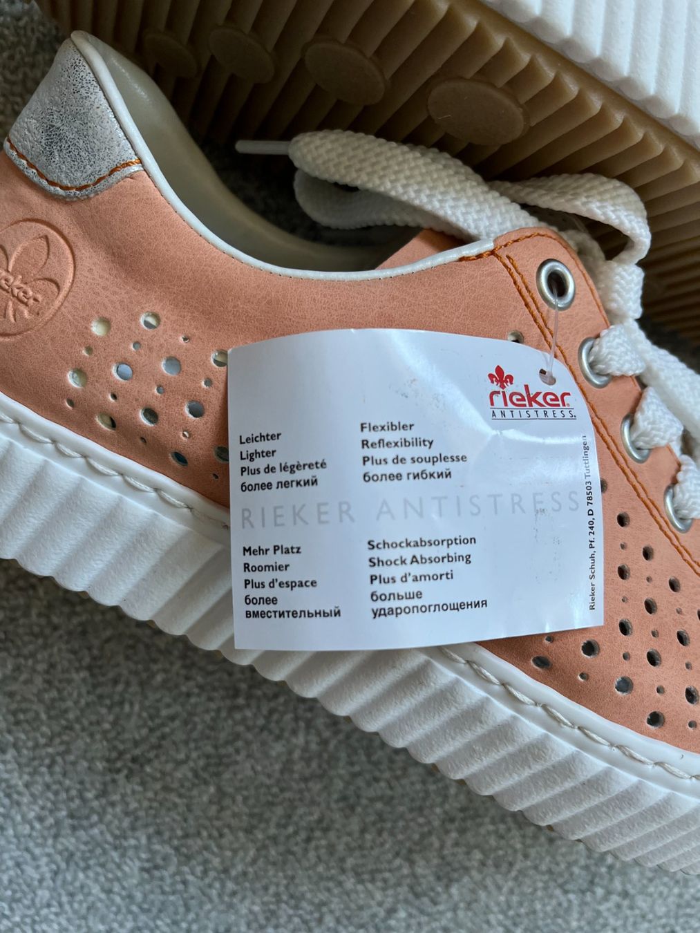 Rieker Damenschuhe: RIEKER Schuhe Gr 37 Fabrikneu – Neu und originalverpackt aus Rekingen AG von Barmaleus 1