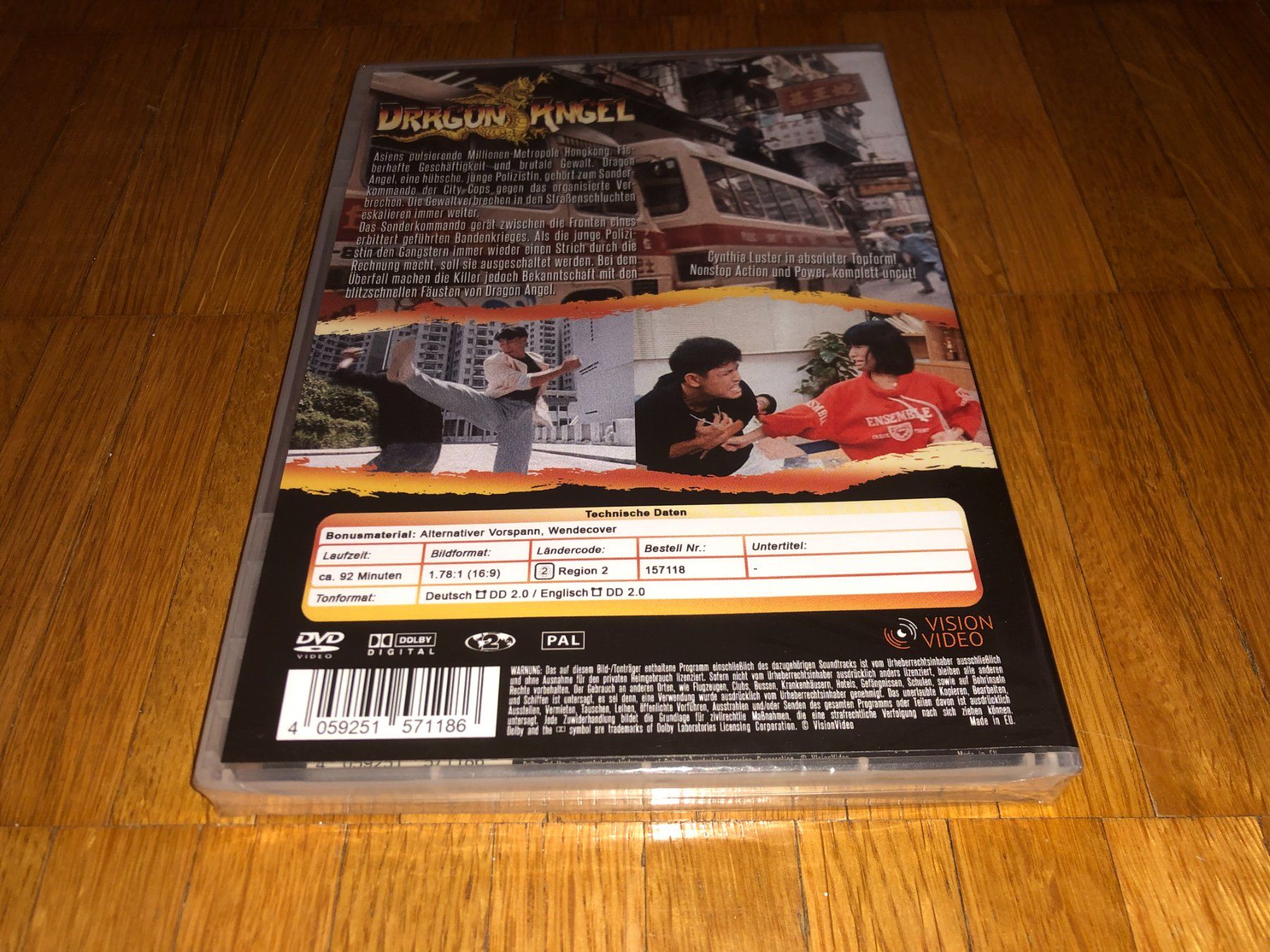 Tutti i DVDs: Dragon Angel - B - UNCUT – Nuovo e nell'imballaggio originale da Basel venduto da havsok 1