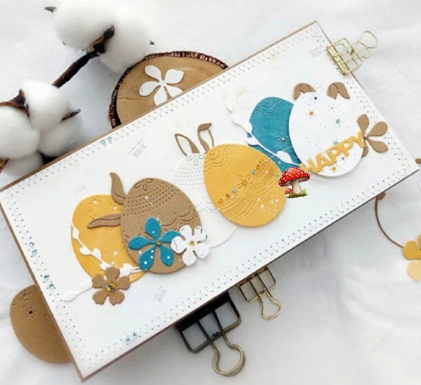 Sciablone: Stanzschablone Nr.904, Ostern, Eier 3er Set(Sizzix geeignet) – Nuovo e nell'imballaggio originale da Gretzenbach venduto da Fliegepilz56