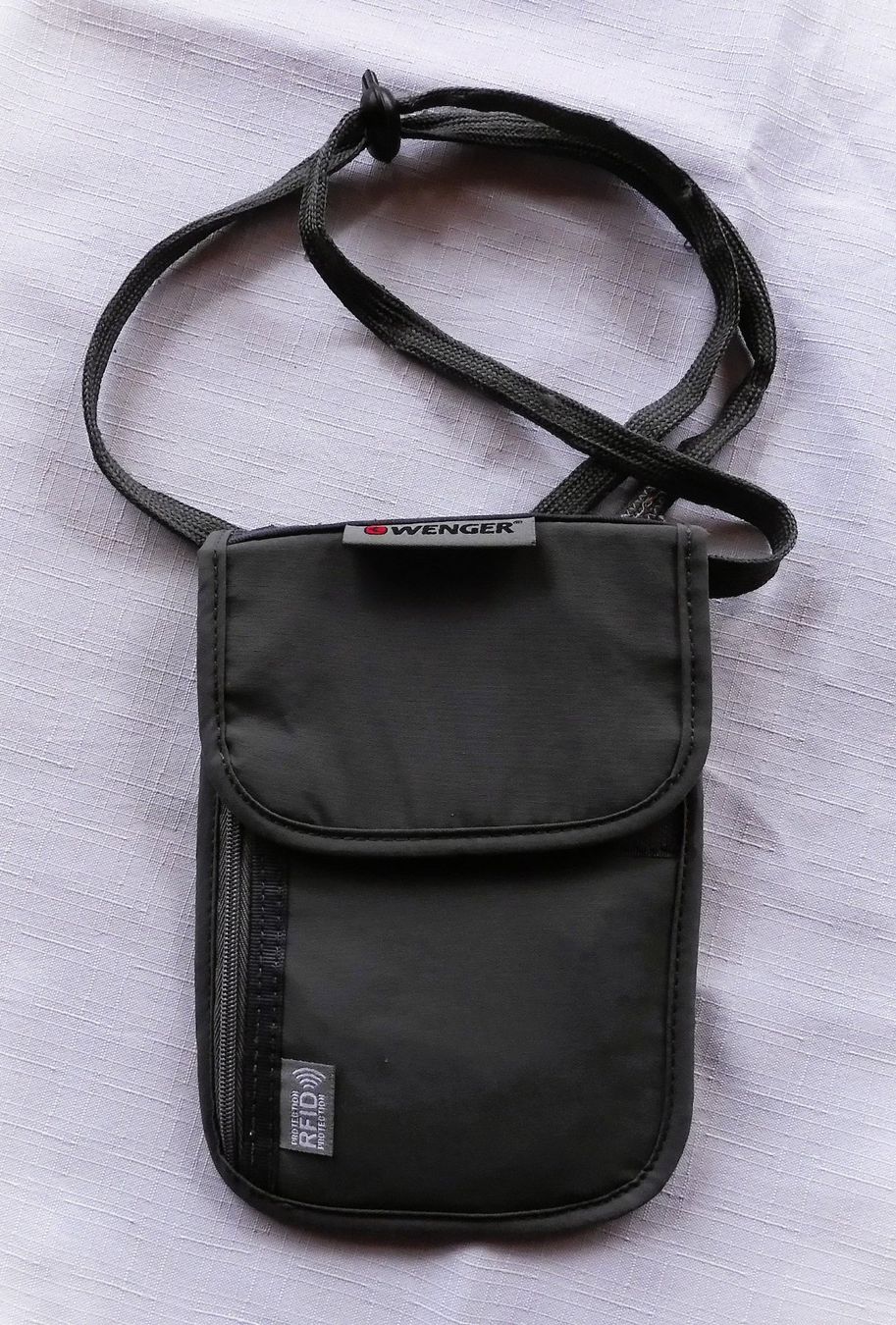 Wenger Brieftaschen: Wenger Brustbeutel mit RFID Schutz Grau – Gebraucht aus Roggwil BE von buggs04 3