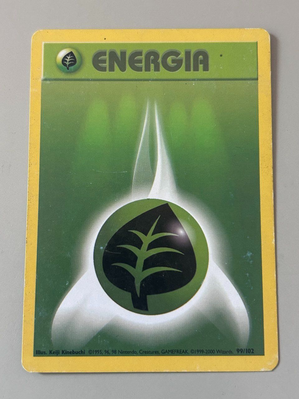 Pokémon Carte collezionabili: Energia Erba del Set Base Pokémon 1999 2000 – Usato da Giubiasco venduto da LorisVale