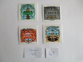 Voll Letzttagsstempel der Postschliessung 5015 Erlinsbach SO